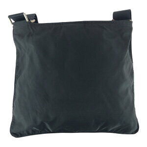 Prada Bag plate Tessuto Shoulder logo nylon black triangular